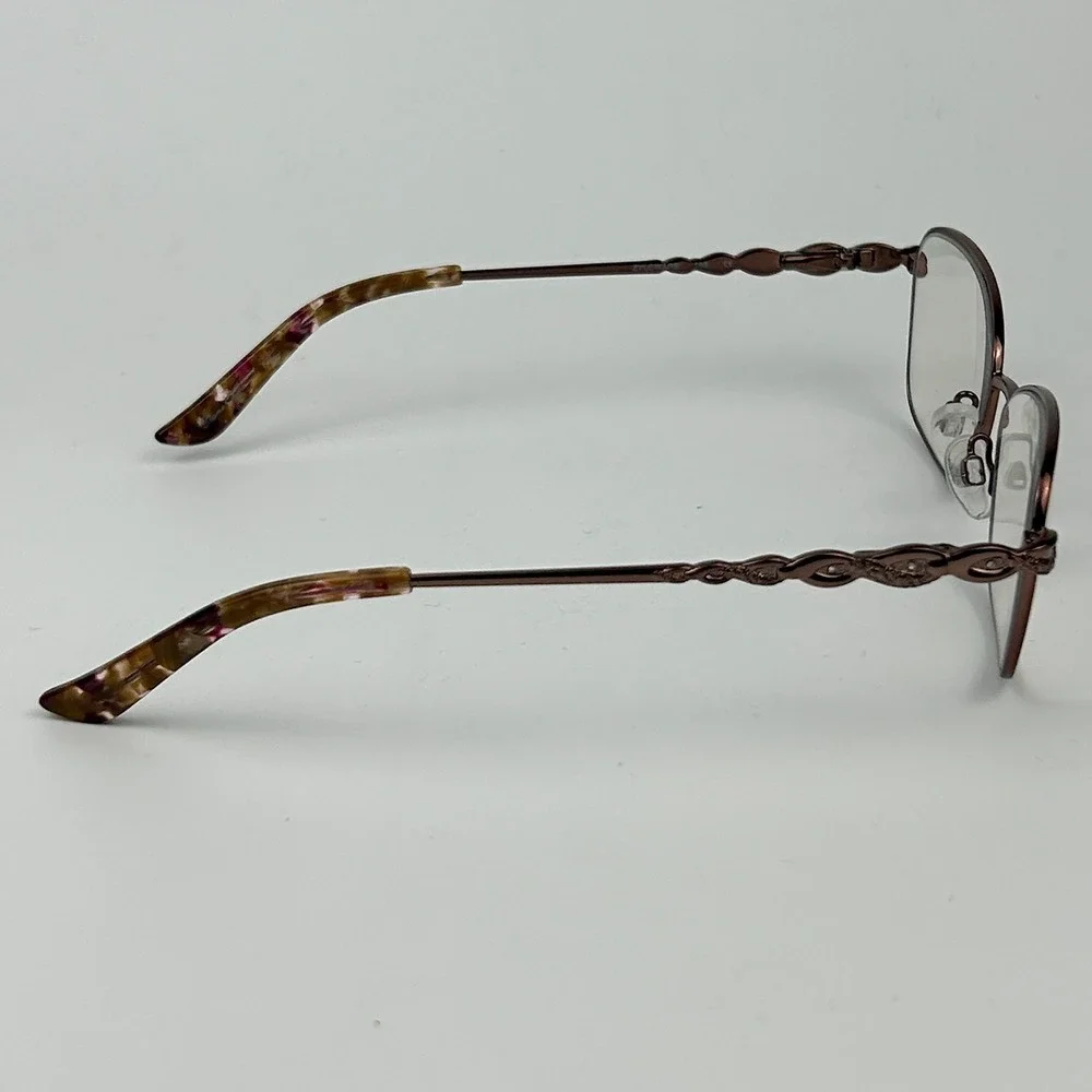 Gloria Vanderbilt Zyloware 168 M36 Women Eyeglasses Frame Rose Gold 53-17-135 mm